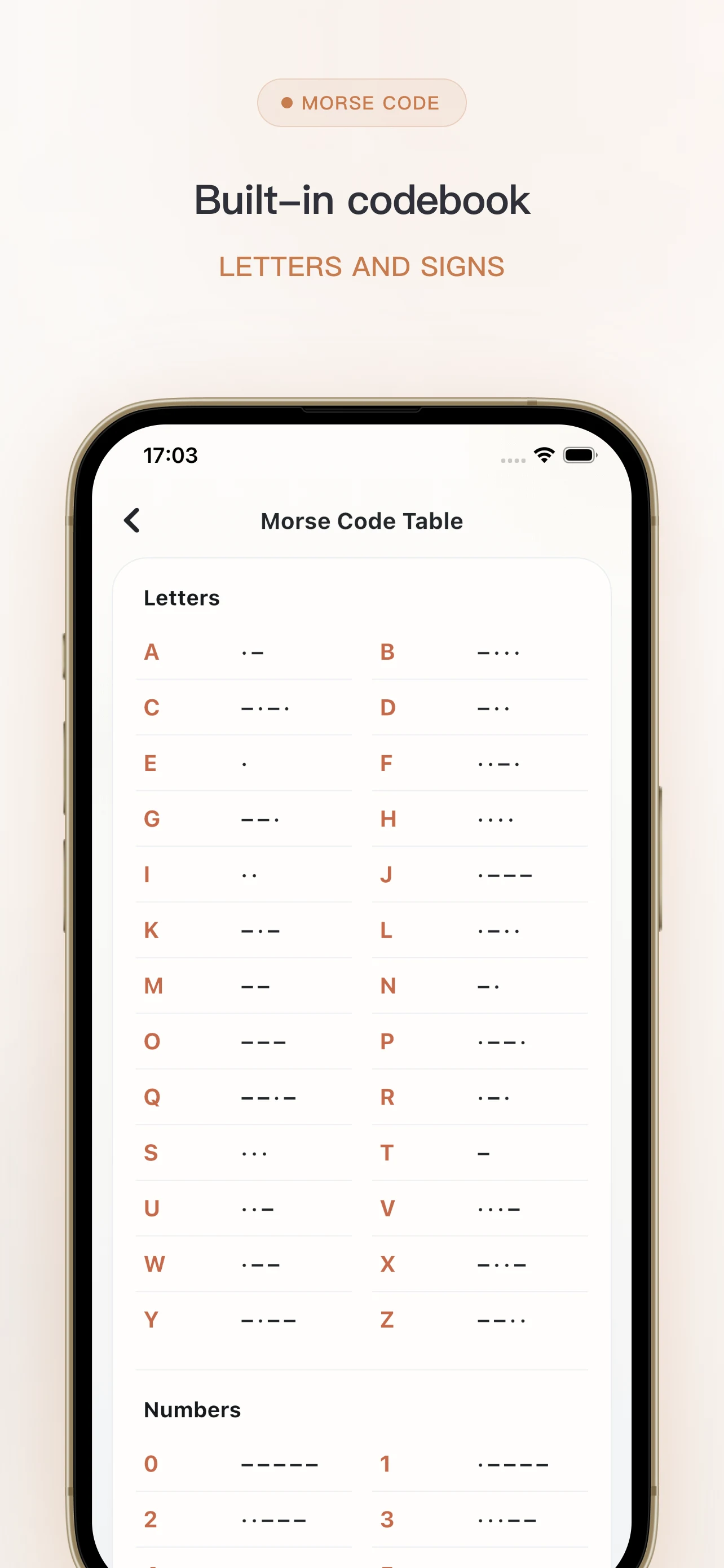Morse Code - Signal Translator screenshot