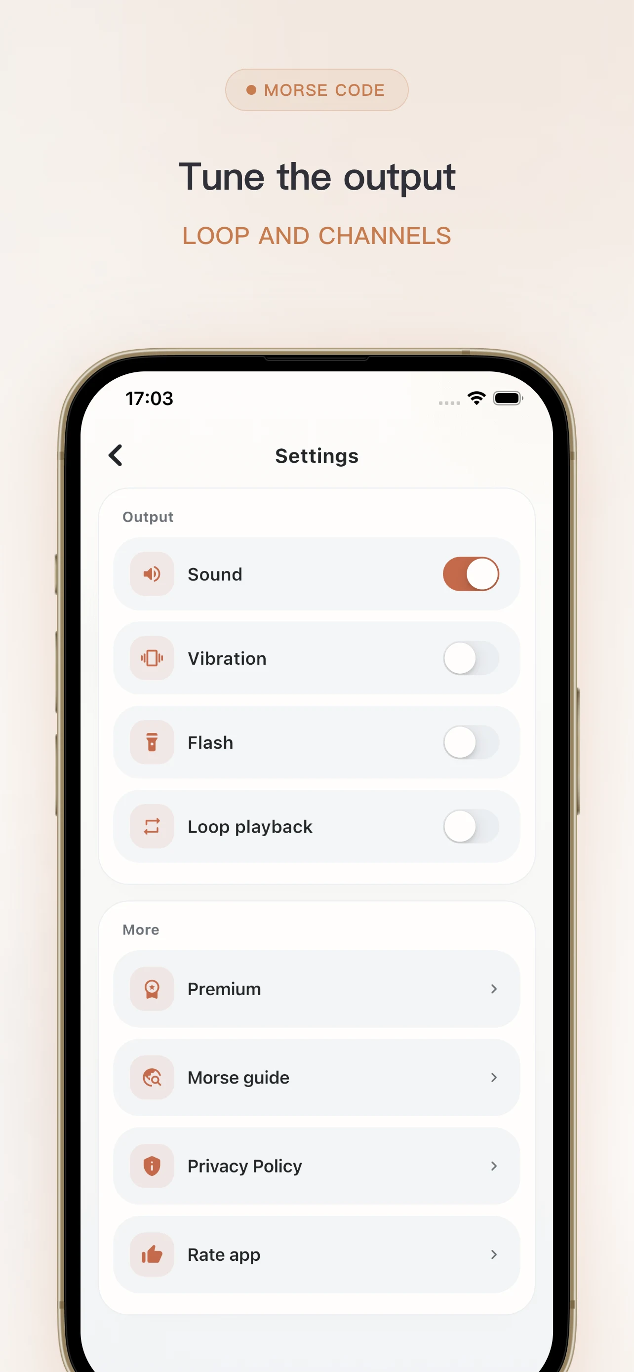 Morse Code - Signal Translator screenshot